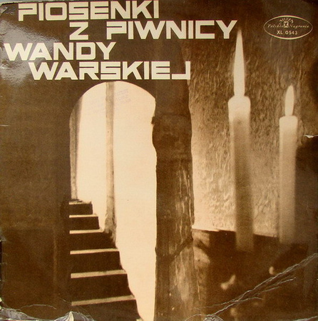 Wanda Warska - Piosenki Z Piwnicy Wandy Warskiej (1969, Poland, Vinyl)