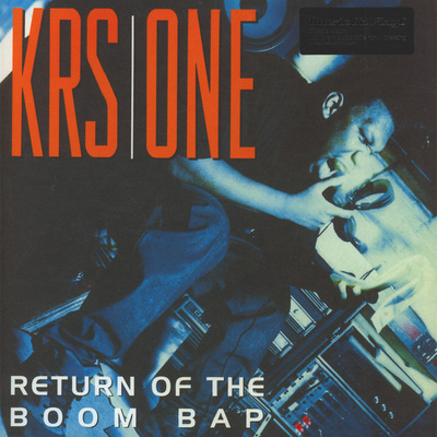 KRS-One - Return Of The Boom Bap (2017, Europe, Vinyl)