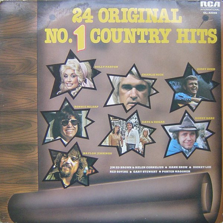 Various - 24 Original No. 1 Country Hits (1978, Netherlands, Vinyl)