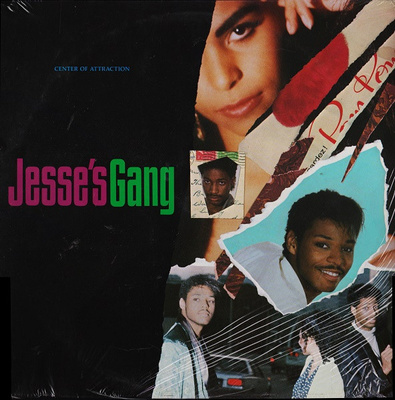 Jesse's Gang - Center Of Attraction (1987, Europe, Vinyl)
