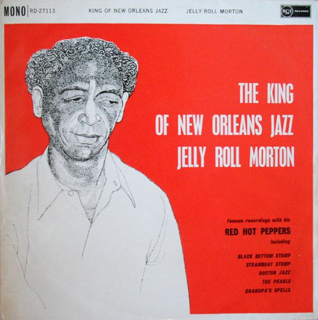 Jelly Roll Morton - The King Of New Orleans Jazz (1959, UK, Vinyl)