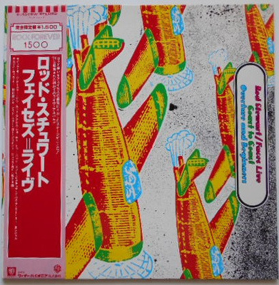 Rod Stewart / Faces (3) - Live Coast To Coast  - Overture And Beginners (1978, Japan, Vinyl)