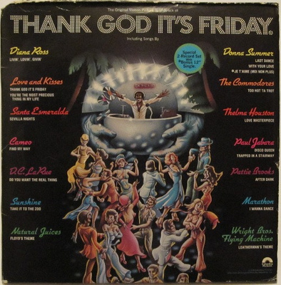 Various - Thank God It's Friday (The Original Motion Picture Soundtrack) (1978, US, Vinyl)