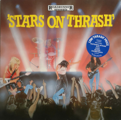 Various - Stars On Thrash (1988, Europe, Vinyl)