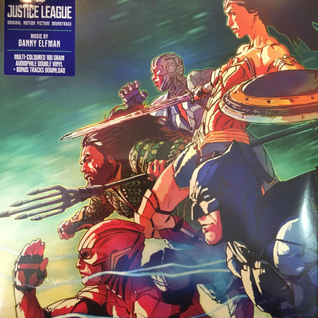 Danny Elfman - Justice League (Original Motion Picture Soundtrack) (2018, Europe, Vinyl)