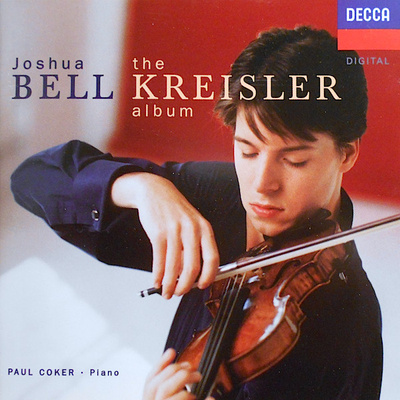 Fritz Kreisler - Joshua Bell, Paul Coker - The Kreisler Album (1996, Europe, CD)