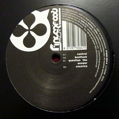 Anthony Collins - Question EP (2007, Germany, Vinyl)