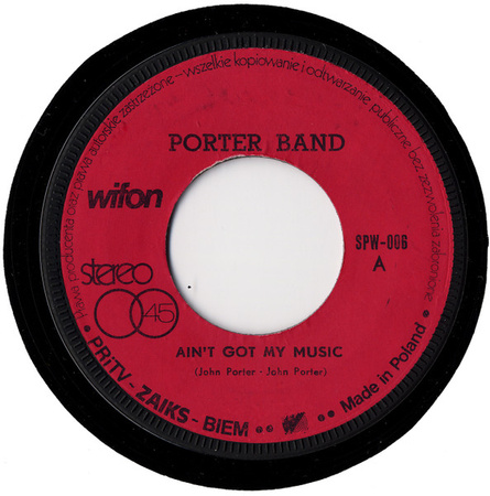 Porter Band - Ain't Got My Music / Garage (1980, Poland, Vinyl)