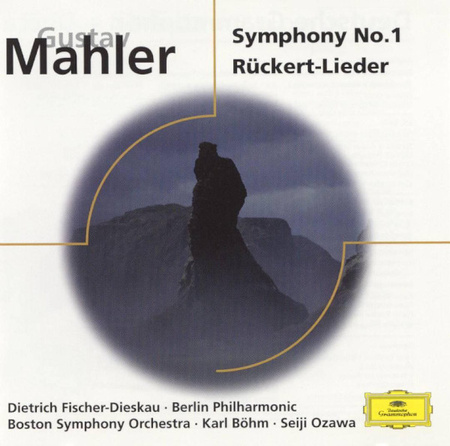 Gustav Mahler - Dietrich Fischer-Dieskau •  Berliner Philharmoniker •  Karl Böhm •  Boston Symphony Orchestra •  Seiji Ozawa - Symphony No. 1 / Rückert-Lieder (0, Germany, CD)