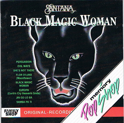 Santana - Black Magic Woman (1992, Europe, CD)