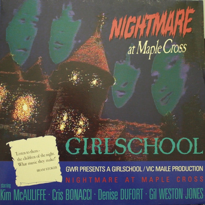 Girlschool - Nightmare At Maple Cross (1986, UK, Vinyl)
