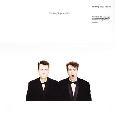 Pet Shop Boys - Actually (2018, USA & Europe, Vinyl)