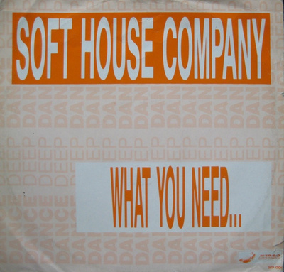 Soft House Company - What You Need... (1990, Italy, Vinyl)