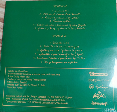 Kuba Knap - Kuchnia Polska (2022, Poland, Vinyl)