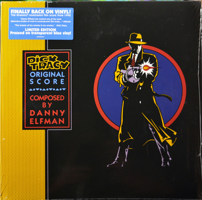 Danny Elfman - Dick Tracy (Original Score) (2021, USA & Canada, Vinyl)