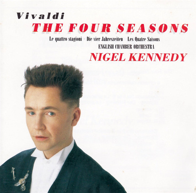 Antonio Vivaldi - Nigel Kennedy, English Chamber Orchestra - The Four Seasons  (Le Quattro Stagioni · Die Vier Jahreszeiten · Les Quatre Saisons) (1989, Europe, CD)