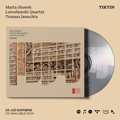 Maria Sławek, Lutosławski Quartet i Tomasz Januchta - TIKTIN (2024, Vinyl)
