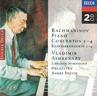 Sergei Vasilyevich Rachmaninoff - Vladimir Ashkenazy, London Symphony Orchestra, André Previn - Piano Concertos 1-4 (1995, Europe, CD)