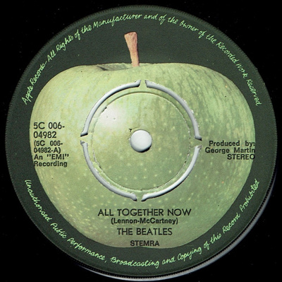 Beatles, The - All Together Now (1972, Netherlands, Vinyl)