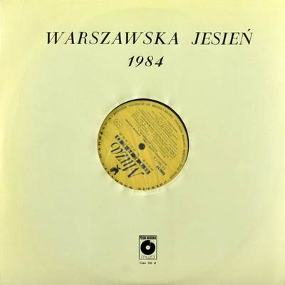 Various - Warszawska Jesień - 1984 - Warsaw Autumn Kronika Dźwiękowa 4 (1984, Poland, Vinyl)