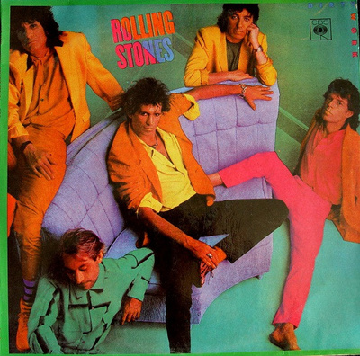 Rolling Stones, The - Dirty Work (1986, India, Vinyl)