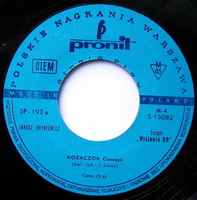 Janusz Hryniewicz / Stenia Kozłowska - Kozaczok / Daj Mi Świat (1969, Poland, Vinyl)