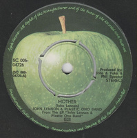 John Lennon & Plastic Ono Band, The - Mother (1971, Netherlands, Vinyl)