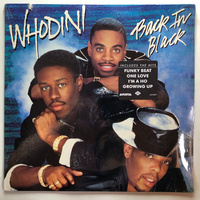 Whodini - Back In Black (1986, US, Vinyl)