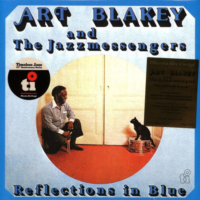 Art Blakey & The Jazz Messengers - Reflections In Blue (2022, Blue, 180 g, Vinyl)