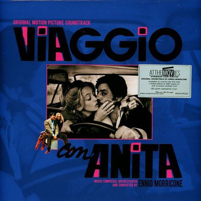 Ennio Morricone - Viaggio Con Anita (2020, Pink & Purple Marbled,  180g, Vinyl)