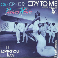 Precious Wilson - Cr-Cr-Cr-Cry To Me (1980, Germany, Vinyl)