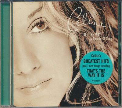 Céline Dion - All The Way... A Decade Of Song (1999, US, CD)