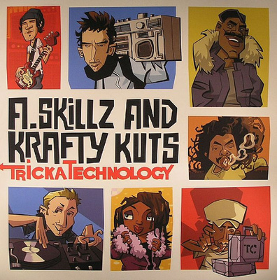 A-Skillz + Krafty Kuts - Tricka Technology (2003, UK, Vinyl)