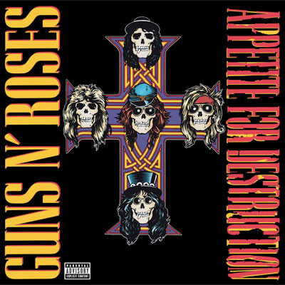 Guns N' Roses - Appetite For Destruction (2015, Europe, Vinyl)