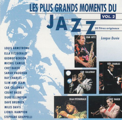 Various - Les Plus Grands Moments Du Jazz Vol. 2 (1990, CD)