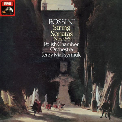 Gioacchino Rossini , Polish Chamber Orchestra , Jerzy Maksymiuk - String Sonatas Nos. 2-5 (1978, Vinyl)