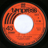 Irena Jarocka - Mój Słodki Charlie (1978, Poland, Vinyl)