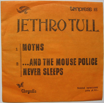 Jethro Tull - Moths / ... And The Mouse Police Never Sleeps (1978, Poland, Vinyl)
