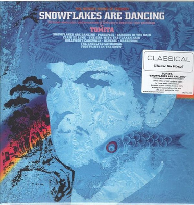 Tomita - Snowflakes Are Dancing (2022, Snow-White, Vinyl)