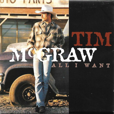Tim McGraw - All I Want (1995, Europe, CD)