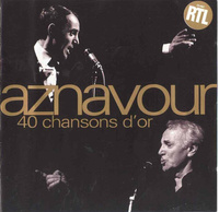 Charles Aznavour - 40 Chansons D'or  (1996, Europe, CD)