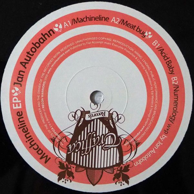 Jan Autobahn - Machineline EP (2005, Vinyl)