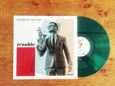 Benjamin Herman Featuring Daniel von Piekartz - Trouble (2014, Transparant green, Vinyl)