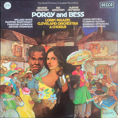 George Gershwin, DuBose Heyward, Lorin Maazel, Cleveland Orchestra, The, Cleveland Orchestra Chorus, The, Cleveland Orchestra Children's Chorus, The, Robert Page, Becky Seredick, Ira Gershwin - Porgy And Bess (1976, UK, Vinyl)